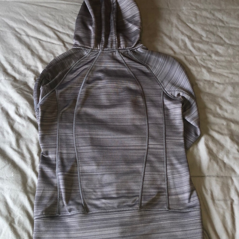 90 Degree performance zip-up, gray - Picture 2 of 5